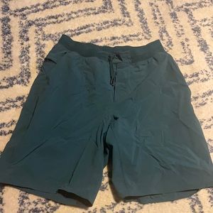 Barely used medium green Lululemon shorts